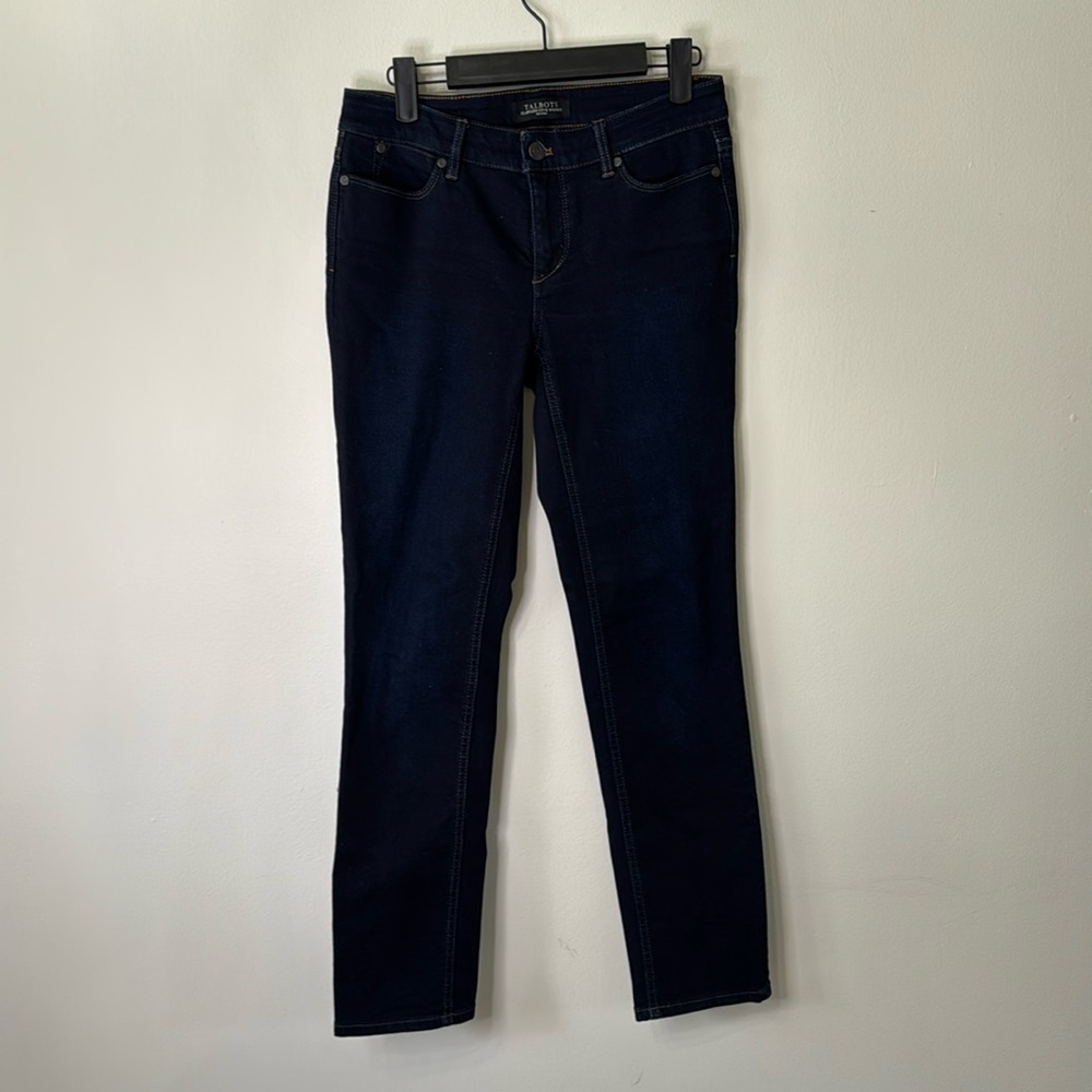 Talbots Dark Wash Flawless 5 Pocket Skinny Jean Preloved